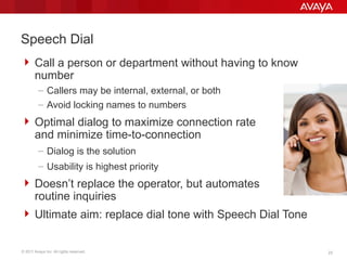 Avaya Experience Portal Presentation on Product Offering | PPTX