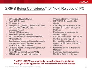 Avaya intro & updates | PPTX
