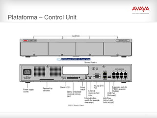 Plataforma – Control Unit
 