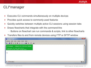 Avaya Network Management Overview | PDF