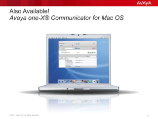 Avaya One-X Mobile SIP for Apple iOS by PacketBase