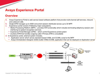 Avaya Product Training Day1 Session for Basic Understanding | PPTX