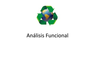 Análisis Funcional
 