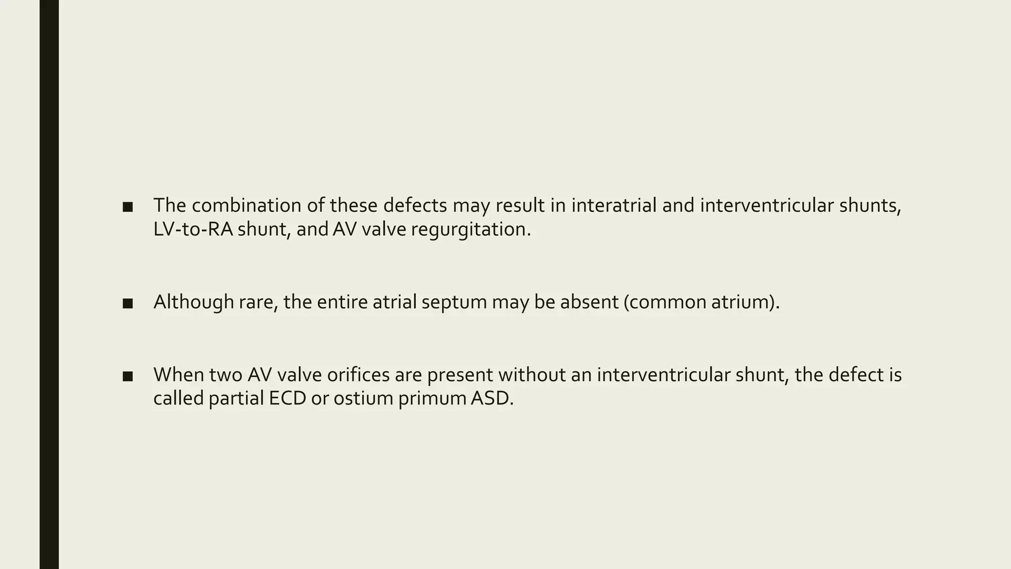 Av canal defect | PPTX
