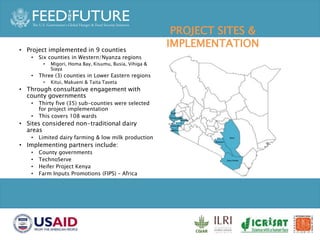 Accelerated Value Chain Development (AVCD) Dairy Component
