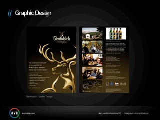 Glenﬁddich - Leaﬂet Design
 