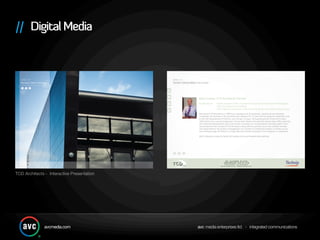 TCD Architects - Interactive Presentation
 