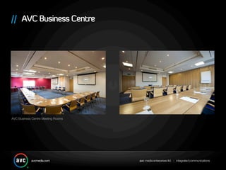 AVC Business Centre Meeting Rooms
 