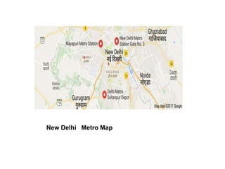 New Delhi Metro Map
 