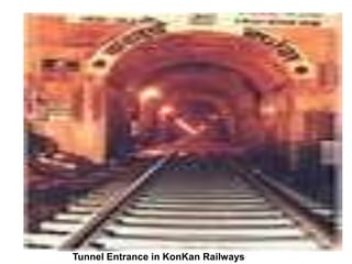 Tunnel Entrance in KonKan Railways
 