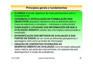 Avaliação docente_percursos
