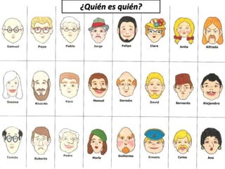 ¿Quién es quién?
 