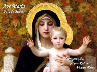 Ave Maria Fafá de Belém Composição: Jayme Redondo  Vicente Paiva 