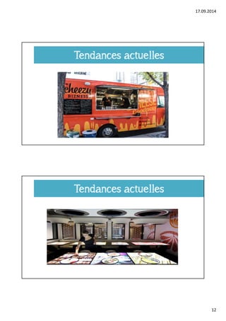 17.09.2014 
12 
Tendances actuelles 
Tendances actuelles 
 