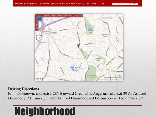  Aventine Apartments Atlanta with Modern Garage