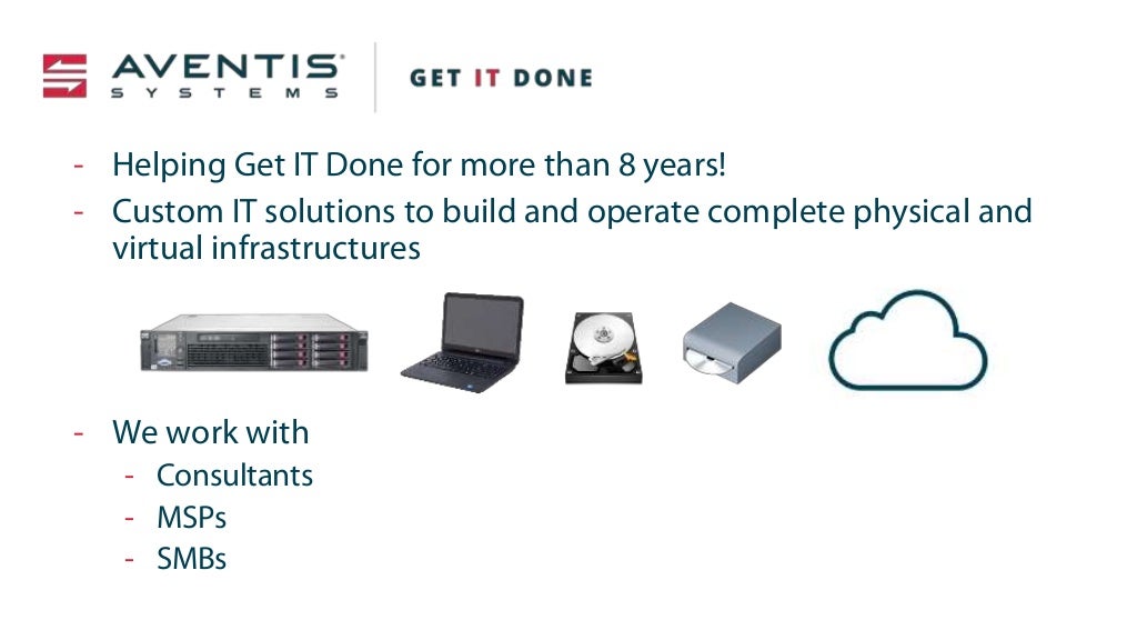 Veeam Backup Essentials v9 Overview