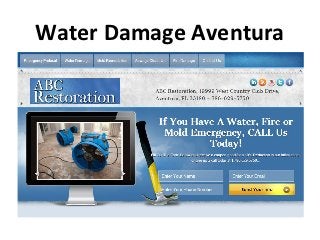 Water Damage Aventura
 