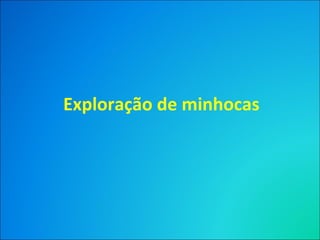 Exploração de minhocas
 