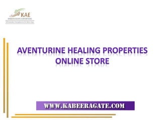 Aventurine Healing Properties Suppliers