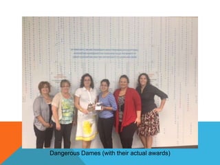 Dangerous Dames (with their actual awards)

 