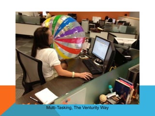Multi-Tasking, The Venturity Way

 