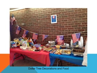 Dollar Tree Decorations and Food

 