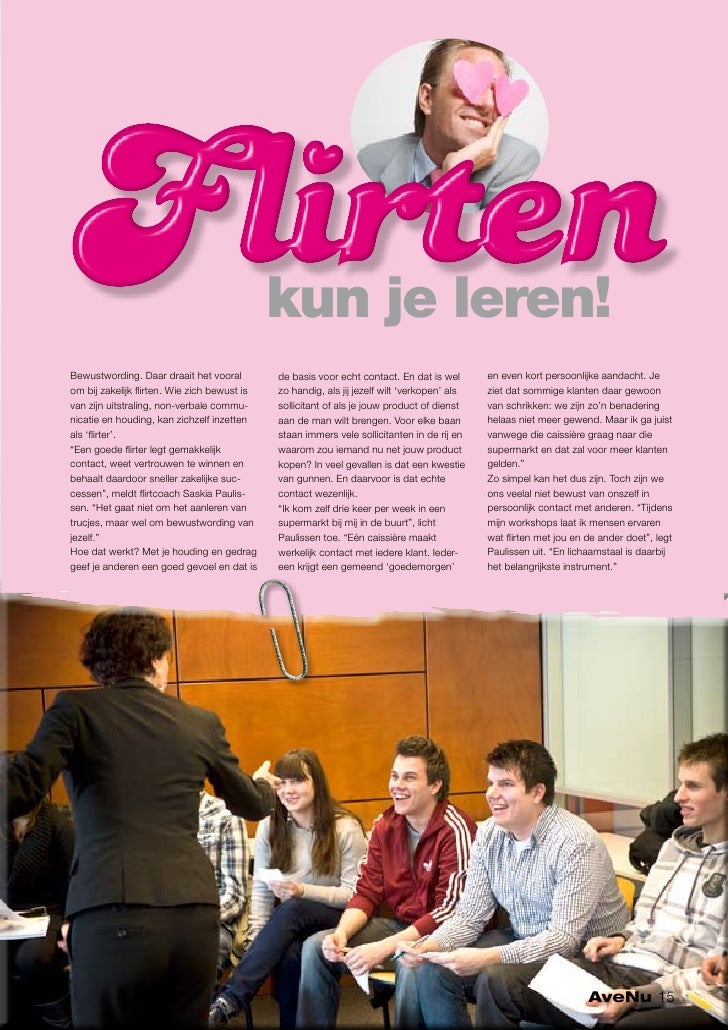 Flirten om aandacht