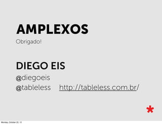 ESTENDE O SIGNIFICADO DAS
MICRO INFORMAÇÕES
Microdatas melhoram a detecção de micro informações nos
conteúdos do seu website.
 