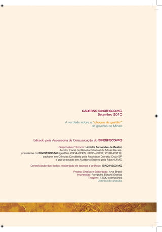 A verdade sobre o choque de gestão mg