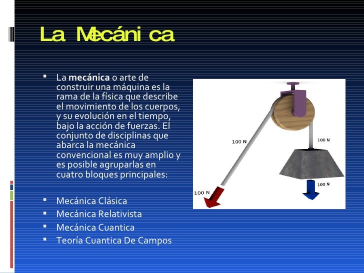 Mecanica y Seginda Ley de Newton