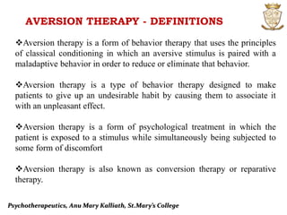 How Successful Is Aversion Therapy? – HXLZB