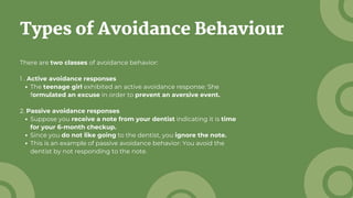 Aversive Conditioning: Escape and Avoidance Basics | PDF