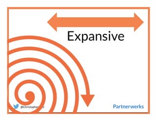 @ChristopherAver	
  
Expansive
 