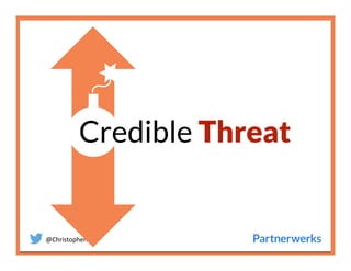 @ChristopherAver	
  
Credible Threat 
 