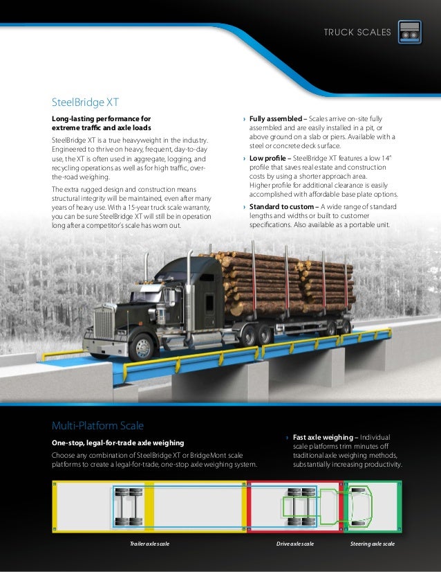 Avery WeighTronix Truck Scale Brochure