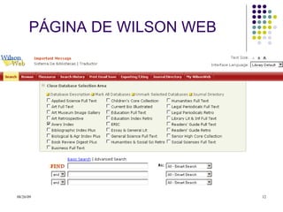 PÁGINA DE WILSON WEB 