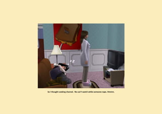 So I thought cooking channel. No can’t watch while someone naps. Hmmm.
 