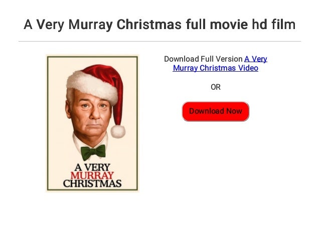 A Very Murray Christmas full movie hd film