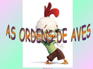AS ORDENS DE AVES 