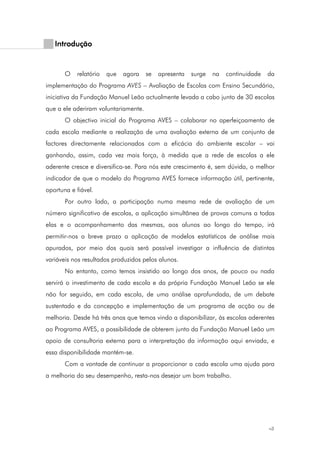 Relatório Aves Maio