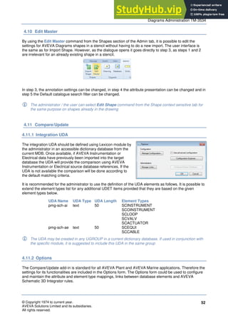 AVEVA Plant And AVEVA Marine (12.1) Diagrams Administration | PDF
