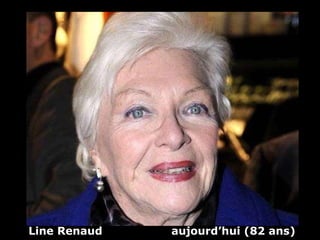 Line Renaud  aujourd’hui (82 ans) 