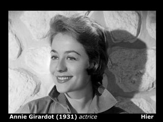 Annie   Girardot (1931)  actrice  Hier 