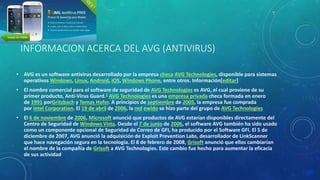 Como desactivar el antivirus avg