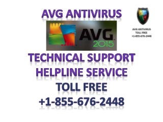 Avg antivirus technical support service toll free +1-855-676-2448