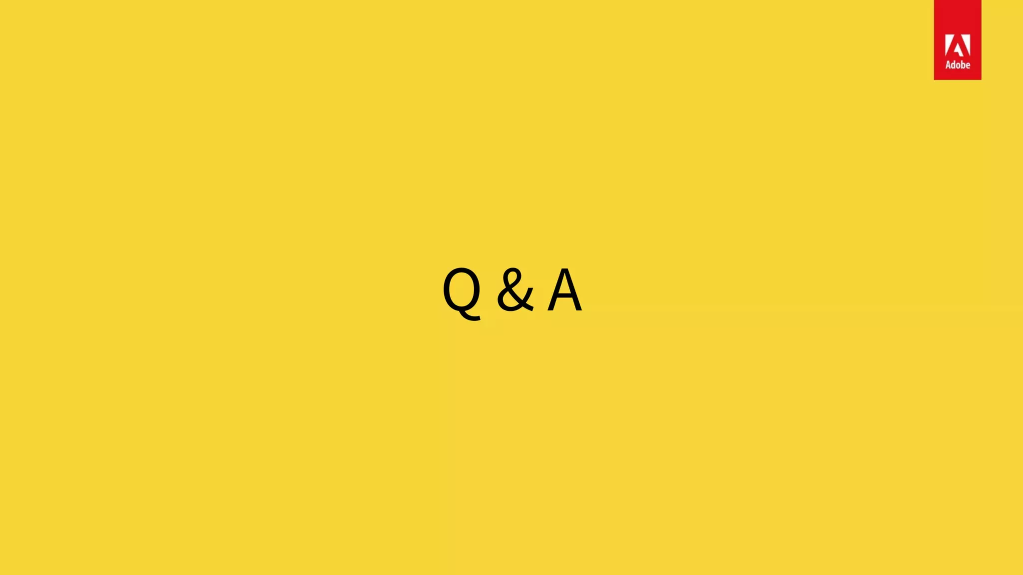 Q & A
 