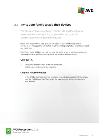 AVG Protection Reviewer's Guide 2015