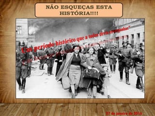 27 de janeiro de 2016
 