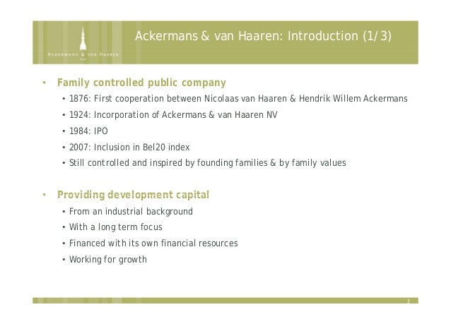 Pljl is ipo van haren