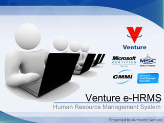 OfficeCentral e-HRMS Human Resource Management System Presented by Authentic Venture 